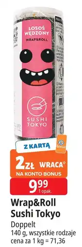E.Leclerc Wrap & roll z łososiem Sushi Tokyo oferta