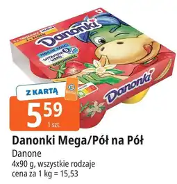 E.Leclerc Serek banan-truskawka-wanilia Danone Danonki Mega oferta