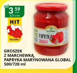 Eurocash Cash & Carry Groszek z marchewką, papryka marynowana Global oferta