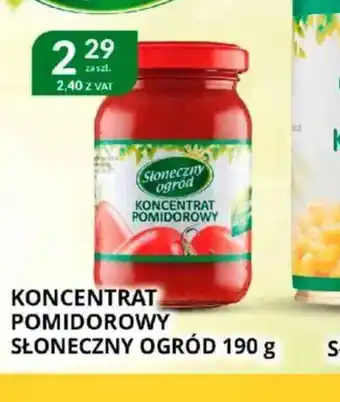 Eurocash Cash & Carry Koncentrat pomidorowy Słoneczny Ogród oferta