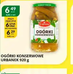 Eurocash Cash & Carry Ogórki konserwowe Urbanek oferta