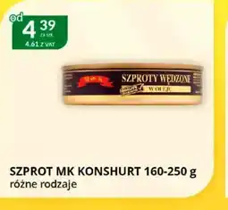 Eurocash Cash & Carry Szprot MK Konshurt oferta