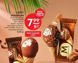 Żabka Lody Magnum Almond Rożek 160 ml oferta