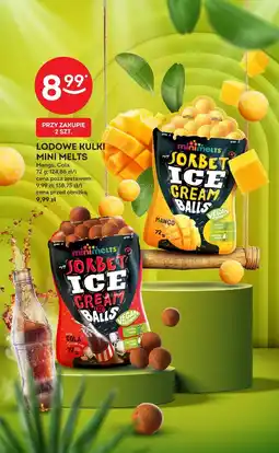 Żabka Lody kulki Mini Melts Cola 72g oferta
