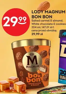 Żabka Lody magnum bon bon salted caramel & almond oferta