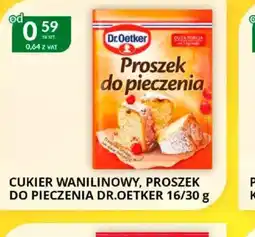 Eurocash Cash & Carry Cukier wanilinowy, proszek do pieczenia Dr. Oetker oferta