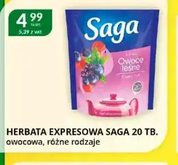Eurocash Cash & Carry Herbata ekspresowa Saga oferta