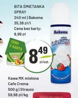 Sedal Bita śmietanka Bakoma oferta