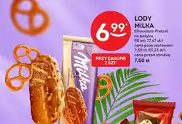 Żabka Lody Milka Chocolate Pretzel 90ml oferta
