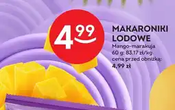 Żabka Makaroniki lodowe mango-marakuja 60g Żabka oferta