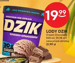 Żabka Lody dzik cream chocolate oferta
