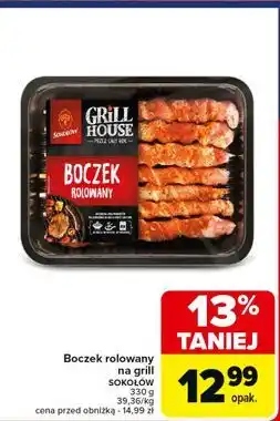 Carrefour Boczek rolowany Sokołów Grill House oferta