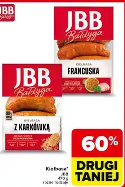 Carrefour Kiełbasa z karkówką Jbb Bałdyga oferta