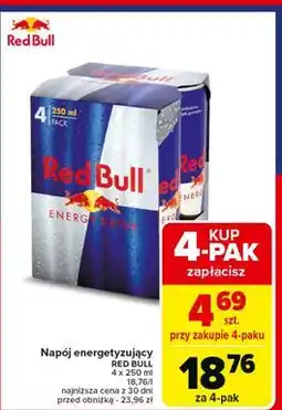 Carrefour Napój energetyczny Red Bull oferta
