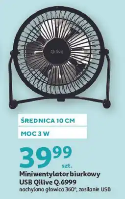 Auchan Wentylator mini q.6999 Qilive oferta