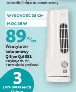 Auchan Wentylator kolumnowy q.6831 Qilive oferta