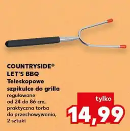 Kaufland COUNTRYSIDE LET’S BBQ Teleskopowe szpikulce do grilla oferta