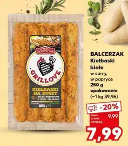 Kaufland BALCERZAK Kiełbaski białe oferta
