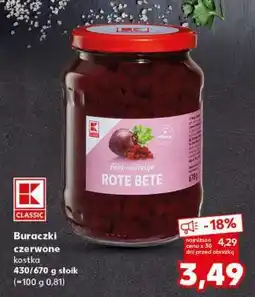 Kaufland Buraczki czerwone oferta