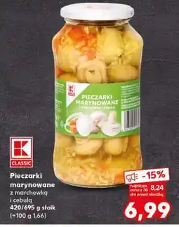 Kaufland Pieczarki marynowane oferta