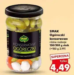 Kaufland SMAK Ogóreczki konserwowe oferta
