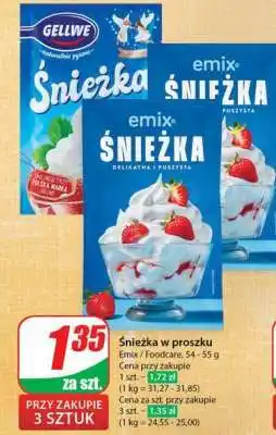 Śnieżka w proszku