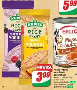 Dino Wafle ryżowe w polewie jogurtowej oferta