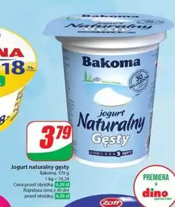 Dino Jogurt naturalny gęsty oferta