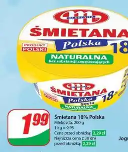 Dino Śmietana 18 % Polska oferta