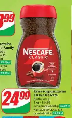Dino Kawa rozpuszczalna Classic Nescafé oferta