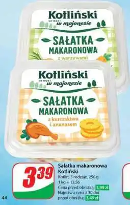 Dino Sałatka makaronowa Kotliński oferta