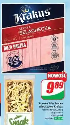 Dino Szynka Szlachecka wieprzowa Krakus oferta