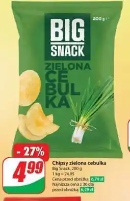 Dino Chipsy zielona cebulka oferta