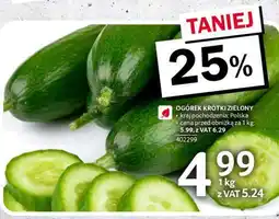 Selgros Ogórek krótki zielony oferta
