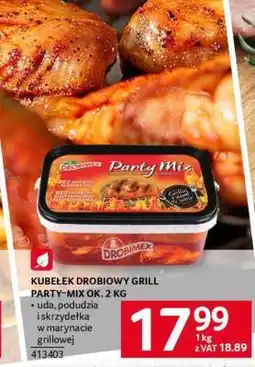 Selgros Kubełek Drobiowy Grill Party-Mix ok. 2 kg oferta