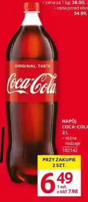 Selgros Napój Coca-Cola 2L oferta