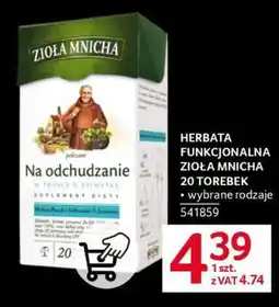 Selgros Herbata Funkcjonalna Zioła Mnicha oferta