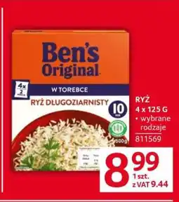 Selgros Ben's Original Ryż Długoziarnisty oferta