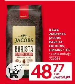 Selgros Kawa ziarnista Jacobs Barista Editions, Origins 1 kg oferta