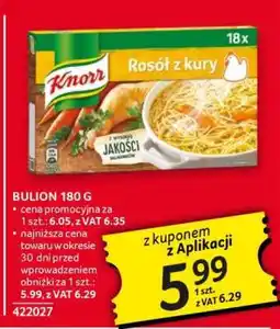 Selgros Knorr Rosół z kury 18x oferta