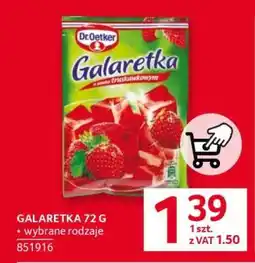 Selgros GALARETKA 72 G oferta