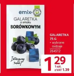 Selgros Galaretka o smaku borówkowym oferta