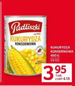 Selgros Kukurydza konserwowa oferta