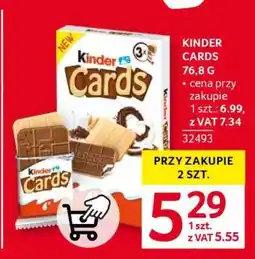 Selgros Kinder Cards, 76,8 g oferta