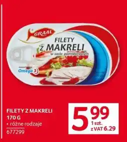 Selgros Filety z makreli oferta