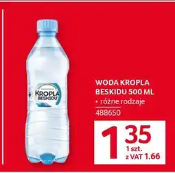 Selgros WODA KROPLA BESKIDU 500 ML oferta