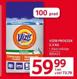 Selgros VIZIR PROSZEK 5,5 KG oferta