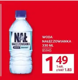 Selgros Woda Nałęczowianka 330 ml oferta