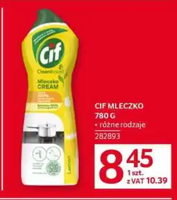 Selgros CIF MLECZKO 780 G oferta