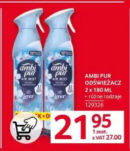 Selgros AMBI PUR ODŚWIEŻACZ 2 x 180 ML oferta